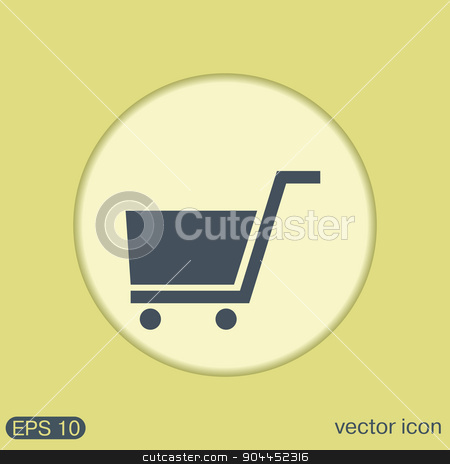 To use this stock image in your creative project, please select the size you need over to the right and click the "Add to Cart" button.
Your downloaded image will come with the Cutcaster watermark removed so don’t worry about the watermark you see on this page. shopping cart icon. vextor illustration stock vector clipart, shopping cart icon. vextor illustration. cart online store, Internet shop. basket shopping by LittleCuckoo