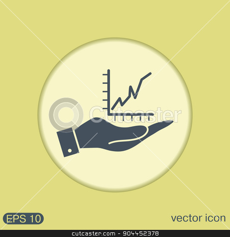 To use this stock image in your creative project, please select the size you need over to the right and click the "Add to Cart" button.
Your downloaded image will come with the Cutcaster watermark removed so don’t worry about the watermark you see on this page. hand holding a chart diagram figure. business icon stock vector clipart, hand holding a chart diagram figure sign. business icon by LittleCuckoo