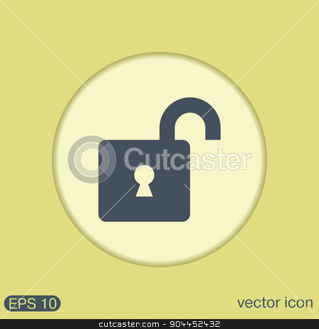 To use this stock image in your creative project, please select the size you need over to the right and click the "Add to Cart" button.
Your downloaded image will come with the Cutcaster watermark removed so don’t worry about the watermark you see on this page. padlock icon stock vector clipart, padlock symbol icon by LittleCuckoo