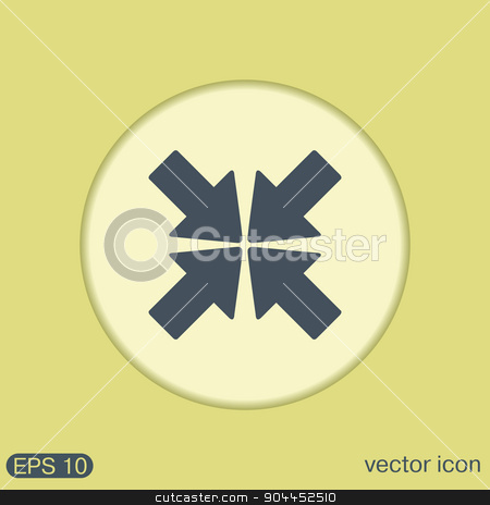 To use this stock image in your creative project, please select the size you need over to the right and click the "Add to Cart" button.
Your downloaded image will come with the Cutcaster watermark removed so don’t worry about the watermark you see on this page. the move arrows stock vector clipart, move arrows sign by LittleCuckoo