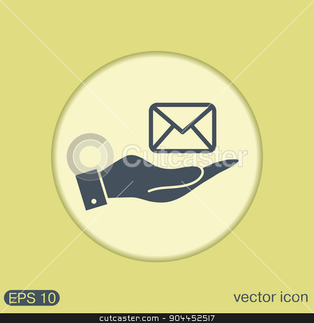 To use this stock image in your creative project, please select the size you need over to the right and click the "Add to Cart" button.
Your downloaded image will come with the Cutcaster watermark removed so don’t worry about the watermark you see on this page. hand holding a postal envelope. e-mail symbol . icon envelope. stock vector clipart, hand holding a postal envelope sign. e-mail symbol . icon envelope. by LittleCuckoo