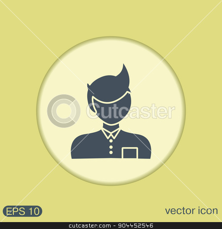 To use this stock image in your creative project, please select the size you need over to the right and click the "Add to Cart" button.
Your downloaded image will come with the Cutcaster watermark removed so don’t worry about the watermark you see on this page. A male avatar. Picture a man. Manager or an office worker . stock vector clipart, A male avatar. Picture a man. Manager or an office worker . by LittleCuckoo