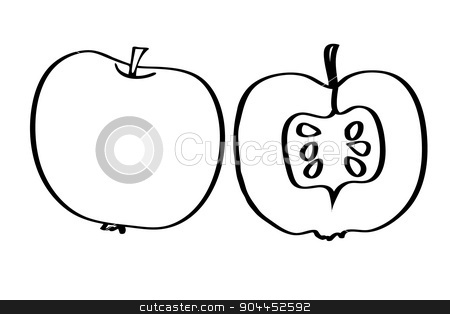 To use this stock image in your creative project, please select the size you need over to the right and click the "Add to Cart" button.
Your downloaded image will come with the Cutcaster watermark removed so don’t worry about the watermark you see on this page. Vector illustration apple on a white background. stock vector clipart, Vector illustration apple on a white background. Food element for your design. by Aleksandra Serova