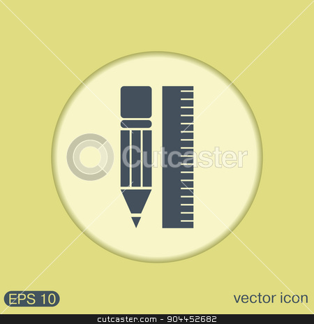 To use this stock image in your creative project, please select the size you need over to the right and click the "Add to Cart" button.
Your downloaded image will come with the Cutcaster watermark removed so don’t worry about the watermark you see on this page. ruler and pencil. characters geometry. stock vector clipart, ruler and pencil. characters geometry. Education sign, symbol icon drawing and geometry by LittleCuckoo