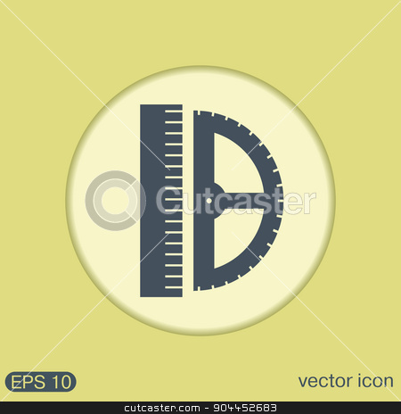 To use this stock image in your creative project, please select the size you need over to the right and click the "Add to Cart" button.
Your downloaded image will come with the Cutcaster watermark removed so don’t worry about the watermark you see on this page. ruler and protractor. characters geometry. stock vector clipart, ruler and protractor. characters geometry. Education sign. symbol icon drawing and geometry by LittleCuckoo