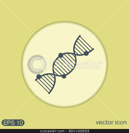 To use this stock image in your creative project, please select the size you need over to the right and click the "Add to Cart" button.
Your downloaded image will come with the Cutcaster watermark removed so don’t worry about the watermark you see on this page. DNA helix. Medical Research character. stock vector clipart, DNA helix icon. Medical Research character. Symbol of medicine. Icon Biology and Genetics by LittleCuckoo