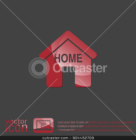 To use this stock image in your creative project, please select the size you need over to the right and click the "Add to Cart" button.
Your downloaded image will come with the Cutcaster watermark removed so don’t worry about the watermark you see on this page. House icon. Home sign stock vector clipart, House icon. Home sign by LittleCuckoo