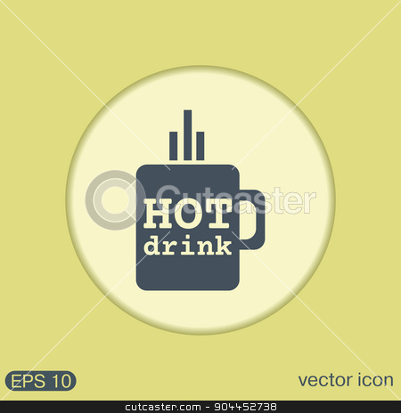 To use this stock image in your creative project, please select the size you need over to the right and click the "Add to Cart" button.
Your downloaded image will come with the Cutcaster watermark removed so don’t worry about the watermark you see on this page. Cup of hot drink. Icon cafe or diner. stock vector clipart, Coffee cup or tea symbol icon. Cup of hot drink sign. Symbol of hot drink . Icon cafe or diner. by LittleCuckoo