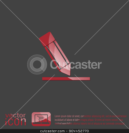 To use this stock image in your creative project, please select the size you need over to the right and click the "Add to Cart" button.
Your downloaded image will come with the Cutcaster watermark removed so don’t worry about the watermark you see on this page. pen or pencil writing on a sheet. stock vector clipart, pen or pencil writing on a sheet by LittleCuckoo