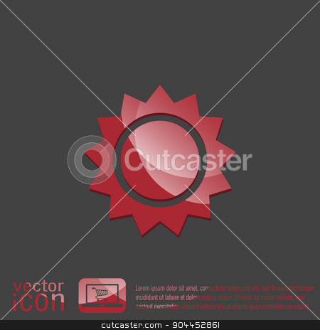 To use this stock image in your creative project, please select the size you need over to the right and click the "Add to Cart" button.
Your downloaded image will come with the Cutcaster watermark removed so don’t worry about the watermark you see on this page. weather icon. sun stock vector clipart, weather icon. sun by LittleCuckoo