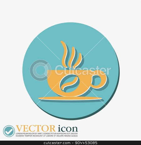 To use this stock image in your creative project, please select the size you need over to the right and click the "Add to Cart" button.
Your downloaded image will come with the Cutcaster watermark removed so don’t worry about the watermark you see on this page. Cup of hot drink. Icon cafe or diner. stock vector clipart, Coffee cup or tea symbol icon. Cup of hot drink sign. Symbol of hot drink . Icon cafe or diner. by LittleCuckoo