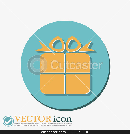 To use this stock image in your creative project, please select the size you need over to the right and click the "Add to Cart" button.
Your downloaded image will come with the Cutcaster watermark removed so don’t worry about the watermark you see on this page. gift box icon with a bow. holiday or celebration stock vector clipart, gift box icon with a bow. holiday or celebration by LittleCuckoo