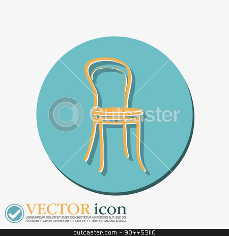 To use this stock image in your creative project, please select the size you need over to the right and click the "Add to Cart" button.
Your downloaded image will come with the Cutcaster watermark removed so don’t worry about the watermark you see on this page. chair icon. symbol furniture. icon home interior stock vector clipart, chair icon. symbol furniture. icon home interior by LittleCuckoo