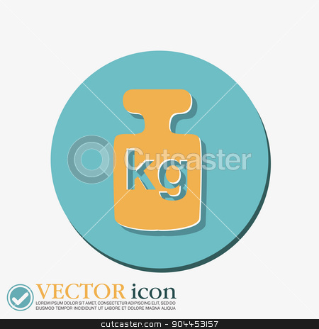 To use this stock image in your creative project, please select the size you need over to the right and click the "Add to Cart" button.
Your downloaded image will come with the Cutcaster watermark removed so don’t worry about the watermark you see on this page. weight icon, symbol denoting a measure of weight stock vector clipart, weight icon, symbol denoting a measure of weight by LittleCuckoo