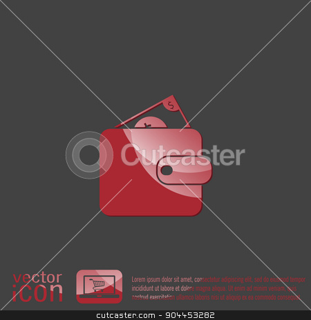 To use this stock image in your creative project, please select the size you need over to the right and click the "Add to Cart" button.
Your downloaded image will come with the Cutcaster watermark removed so don’t worry about the watermark you see on this page. purse sign. symbol icon purse and dollar. money in your wallet stock vector clipart, purse sign. symbol icon purse and dollar. money in your wallet by LittleCuckoo