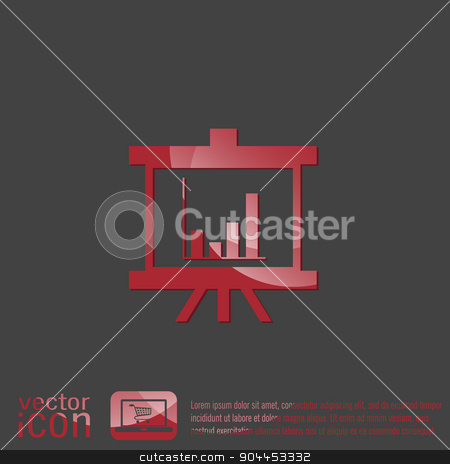 To use this stock image in your creative project, please select the size you need over to the right and click the "Add to Cart" button.
Your downloaded image will come with the Cutcaster watermark removed so don’t worry about the watermark you see on this page. presentation graphics. Business icon stock vector clipart, presentation graphics. Business icon by LittleCuckoo