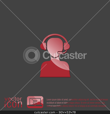 To use this stock image in your creative project, please select the size you need over to the right and click the "Add to Cart" button.
Your downloaded image will come with the Cutcaster watermark removed so don’t worry about the watermark you see on this page. customer support stock vector clipart, customer support avatar by LittleCuckoo