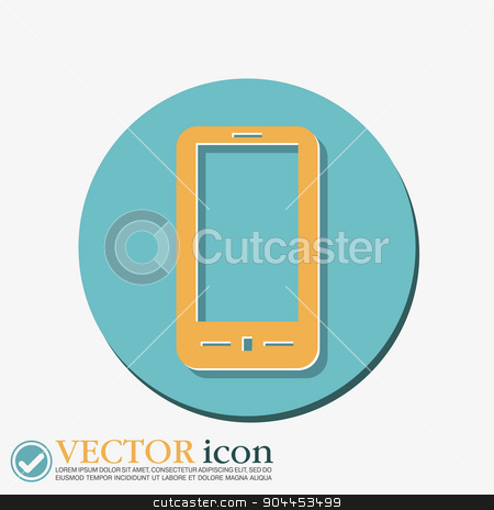To use this stock image in your creative project, please select the size you need over to the right and click the "Add to Cart" button.
Your downloaded image will come with the Cutcaster watermark removed so don’t worry about the watermark you see on this page. smartphone stock vector clipart, smartphone sign by LittleCuckoo