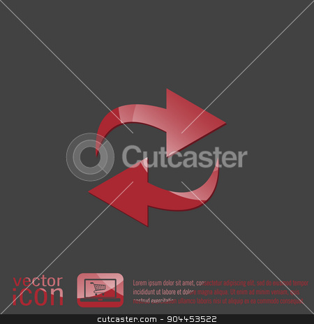 To use this stock image in your creative project, please select the size you need over to the right and click the "Add to Cart" button.
Your downloaded image will come with the Cutcaster watermark removed so don’t worry about the watermark you see on this page. update arrow. stock vector clipart, update arrow sign by LittleCuckoo
