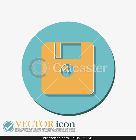 To use this stock image in your creative project, please select the size you need over to the right and click the "Add to Cart" button.
Your downloaded image will come with the Cutcaster watermark removed so don’t worry about the watermark you see on this page. floppy, diskette. symbol store information document. computer floppy disk icon . stock vector clipart, floppy, diskette. symbol store information document. computer floppy disk icon . by LittleCuckoo