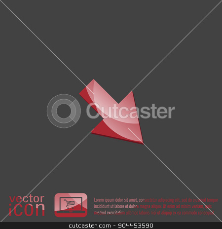 To use this stock image in your creative project, please select the size you need over to the right and click the "Add to Cart" button.
Your downloaded image will come with the Cutcaster watermark removed so don’t worry about the watermark you see on this page. web arrow stock vector clipart, web arrow symbol by LittleCuckoo