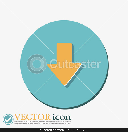To use this stock image in your creative project, please select the size you need over to the right and click the "Add to Cart" button.
Your downloaded image will come with the Cutcaster watermark removed so don’t worry about the watermark you see on this page. web arrow stock vector clipart, web arrow symbol by LittleCuckoo