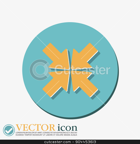 To use this stock image in your creative project, please select the size you need over to the right and click the "Add to Cart" button.
Your downloaded image will come with the Cutcaster watermark removed so don’t worry about the watermark you see on this page. the move arrows stock vector clipart, move arrows sign by LittleCuckoo