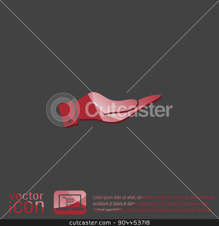 To use this stock image in your creative project, please select the size you need over to the right and click the "Add to Cart" button.
Your downloaded image will come with the Cutcaster watermark removed so don’t worry about the watermark you see on this page. Hand icon stock vector clipart, Hand icon by LittleCuckoo