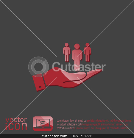 To use this stock image in your creative project, please select the size you need over to the right and click the "Add to Cart" button.
Your downloaded image will come with the Cutcaster watermark removed so don’t worry about the watermark you see on this page. hand holding a silhouette of a men stock vector clipart, hand holding a the silhouette of a men by LittleCuckoo