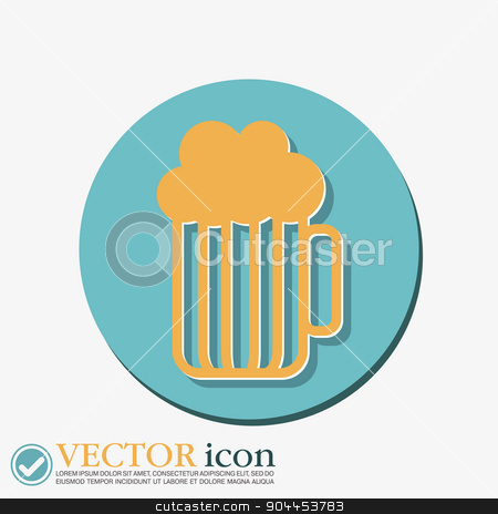 To use this stock image in your creative project, please select the size you need over to the right and click the "Add to Cart" button.
Your downloaded image will come with the Cutcaster watermark removed so don’t worry about the watermark you see on this page. beer icon stock vector clipart, beer icon by LittleCuckoo