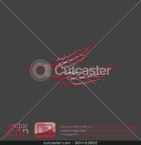 To use this stock image in your creative project, please select the size you need over to the right and click the "Add to Cart" button.
Your downloaded image will come with the Cutcaster watermark removed so don’t worry about the watermark you see on this page. wheat spike ears icon stock vector clipart, wheat spike ears icon by LittleCuckoo