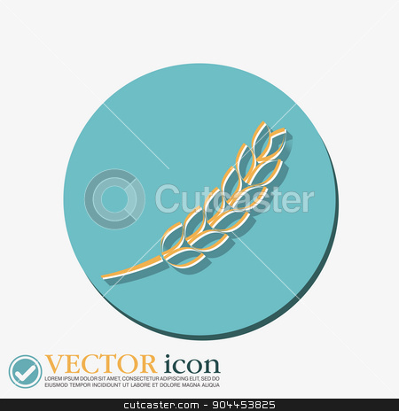 To use this stock image in your creative project, please select the size you need over to the right and click the "Add to Cart" button.
Your downloaded image will come with the Cutcaster watermark removed so don’t worry about the watermark you see on this page. wheat spike ears icon stock vector clipart, wheat spike ears icon by LittleCuckoo