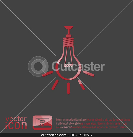To use this stock image in your creative project, please select the size you need over to the right and click the "Add to Cart" button.
Your downloaded image will come with the Cutcaster watermark removed so don’t worry about the watermark you see on this page. lightbulb. character ideas. incandescent lamp . icon of electric light stock vector clipart, lightbulb sign. character ideas. incandescent lamp . icon of electric light by LittleCuckoo