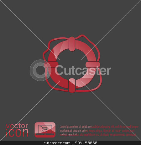 To use this stock image in your creative project, please select the size you need over to the right and click the "Add to Cart" button.
Your downloaded image will come with the Cutcaster watermark removed so don’t worry about the watermark you see on this page. lifebuoy icon stock vector clipart, lifebuoy icon by LittleCuckoo