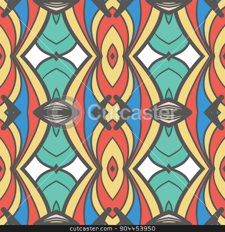 To use this stock image in your creative project, please select the size you need over to the right and click the "Add to Cart" button.
Your downloaded image will come with the Cutcaster watermark removed so don’t worry about the watermark you see on this page. Abstract seamless ornament pattern.kaleidoscope effect. stock vector clipart, Abstract seamless ornament pattern. the kaleidoscope effect. Ethnic damask motif. Vintage style pattern. Vector illustration by LittleCuckoo