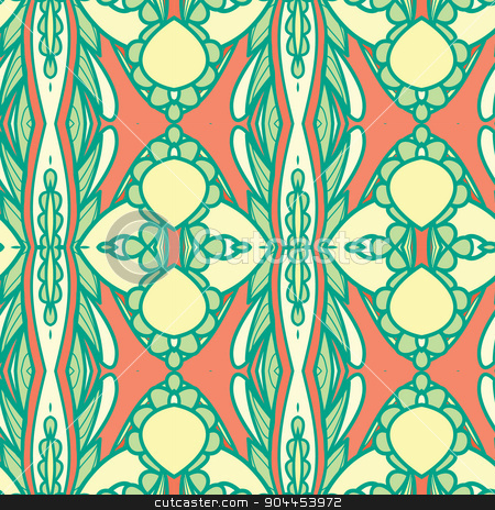 To use this stock image in your creative project, please select the size you need over to the right and click the "Add to Cart" button.
Your downloaded image will come with the Cutcaster watermark removed so don’t worry about the watermark you see on this page. Abstract seamless ornament pattern.kaleidoscope effect. stock vector clipart, Abstract seamless ornament pattern. the kaleidoscope effect. Ethnic damask motif. Vintage style pattern. Vector illustration by LittleCuckoo