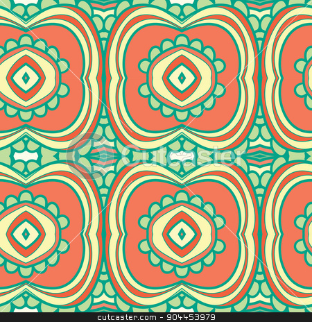 To use this stock image in your creative project, please select the size you need over to the right and click the "Add to Cart" button.
Your downloaded image will come with the Cutcaster watermark removed so don’t worry about the watermark you see on this page. Abstract seamless ornament pattern.kaleidoscope effect. stock vector clipart, Abstract seamless ornament pattern. the kaleidoscope effect. Ethnic damask motif. Vintage style pattern. Vector illustration by LittleCuckoo