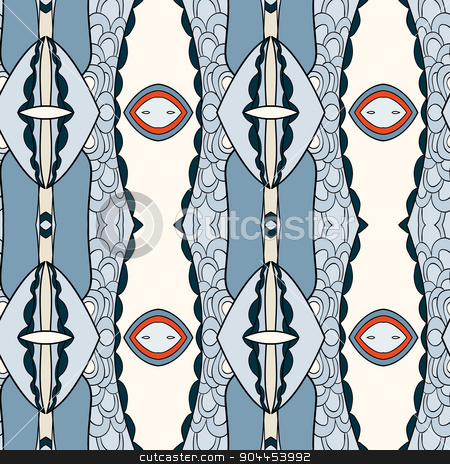 To use this stock image in your creative project, please select the size you need over to the right and click the "Add to Cart" button.
Your downloaded image will come with the Cutcaster watermark removed so don’t worry about the watermark you see on this page. Abstract seamless ornament pattern.kaleidoscope effect. stock vector clipart, Abstract seamless ornament pattern. the kaleidoscope effect. Ethnic damask motif. Vintage style pattern. Vector illustration by LittleCuckoo