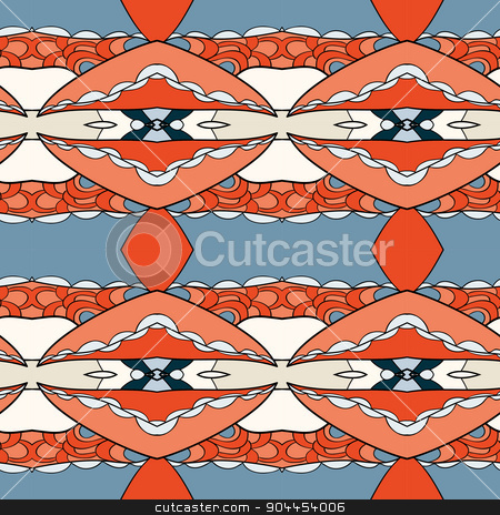To use this stock image in your creative project, please select the size you need over to the right and click the "Add to Cart" button.
Your downloaded image will come with the Cutcaster watermark removed so don’t worry about the watermark you see on this page. Abstract seamless ornament pattern.kaleidoscope effect. stock vector clipart, Abstract seamless ornament pattern. the kaleidoscope effect. Ethnic damask motif. Vintage style pattern. Vector illustration by LittleCuckoo