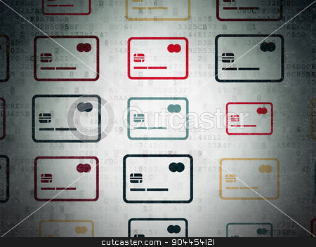 To use this stock image in your creative project, please select the size you need over to the right and click the "Add to Cart" button.
Your downloaded image will come with the Cutcaster watermark removed so don’t worry about the watermark you see on this page. Business concept: Credit Card icons on Digital Paper background stock photo, Business concept: Painted multicolor Credit Card icons on Digital Paper background by mkabakov