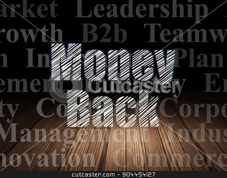 To use this stock image in your creative project, please select the size you need over to the right and click the "Add to Cart" button.
Your downloaded image will come with the Cutcaster watermark removed so don’t worry about the watermark you see on this page. Finance concept: Money Back in grunge dark room stock photo, Finance concept: Glowing text Money Back in grunge dark room with Wooden Floor, black background with Tag Cloud by mkabakov