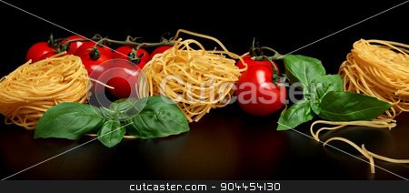 To use this stock image in your creative project, please select the size you need over to the right and click the "Add to Cart" button.
Your downloaded image will come with the Cutcaster watermark removed so don’t worry about the watermark you see on this page. Group of three round balls of raw pasta on black stock photo, Round balls of raw pasta on black background by Tadeusz Wejkszo