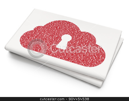 To use this stock image in your creative project, please select the size you need over to the right and click the "Add to Cart" button.
Your downloaded image will come with the Cutcaster watermark removed so don’t worry about the watermark you see on this page. Cloud networking concept: Cloud With Keyhole on Blank Newspaper background stock photo, Cloud networking concept: Pixelated Cloud With Keyhole icon on Blank Newspaper background, 3d render by mkabakov
