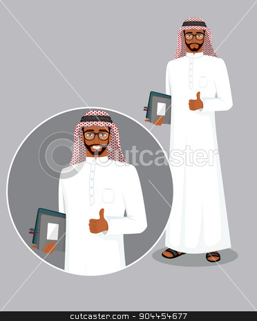 To use this stock image in your creative project, please select the size you need over to the right and click the "Add to Cart" button.
Your downloaded image will come with the Cutcaster watermark removed so don’t worry about the watermark you see on this page. Arabic man character image stock vector clipart, Vector illustration of Arabic man character image by SonneOn