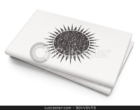 To use this stock image in your creative project, please select the size you need over to the right and click the "Add to Cart" button.
Your downloaded image will come with the Cutcaster watermark removed so don’t worry about the watermark you see on this page. Travel concept: Sun on Blank Newspaper background stock photo, Travel concept: Pixelated Sun icon on Blank Newspaper background, 3d render by mkabakov