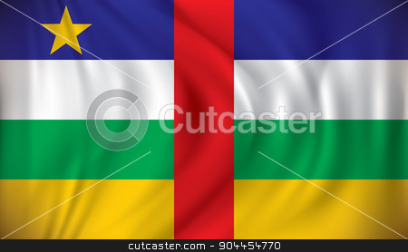 To use this stock image in your creative project, please select the size you need over to the right and click the "Add to Cart" button.
Your downloaded image will come with the Cutcaster watermark removed so don’t worry about the watermark you see on this page. Flag of Central African Republic stock vector clipart, Flag of Central African Republic - vector illustration by ojal_2