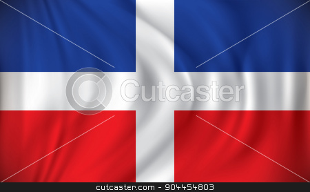 To use this stock image in your creative project, please select the size you need over to the right and click the "Add to Cart" button.
Your downloaded image will come with the Cutcaster watermark removed so don’t worry about the watermark you see on this page. Flag of Dominican Republic stock vector clipart, Flag of Dominican Republic - vector illustration by ojal_2
