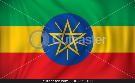 To use this stock image in your creative project, please select the size you need over to the right and click the "Add to Cart" button.
Your downloaded image will come with the Cutcaster watermark removed so don’t worry about the watermark you see on this page. Flag of Ethiopia stock vector clipart, Flag of Ethiopia - vector illustration by ojal_2