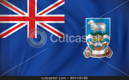 To use this stock image in your creative project, please select the size you need over to the right and click the "Add to Cart" button.
Your downloaded image will come with the Cutcaster watermark removed so don’t worry about the watermark you see on this page. Flag of Falkland Islands stock vector clipart, Flag of Falkland Islands - vector illustration by ojal_2