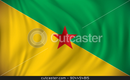 To use this stock image in your creative project, please select the size you need over to the right and click the "Add to Cart" button.
Your downloaded image will come with the Cutcaster watermark removed so don’t worry about the watermark you see on this page. Flag of French Guiana stock vector clipart, Flag of French Guiana - vector illustration by ojal_2